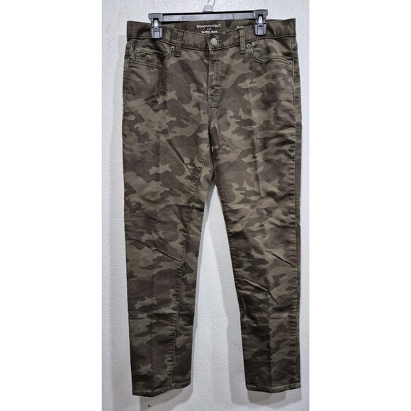 Banana Republic Men's Travel Jeans-Camo Sz. 33x32 Slim Fit - Picture 1 of 10